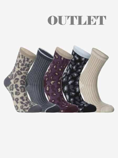 5-PACK LUREX SOCKAR DAM