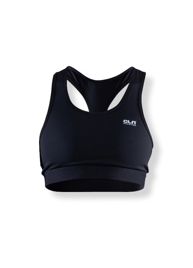 CLN INHALE SPORTS-BH, SVART