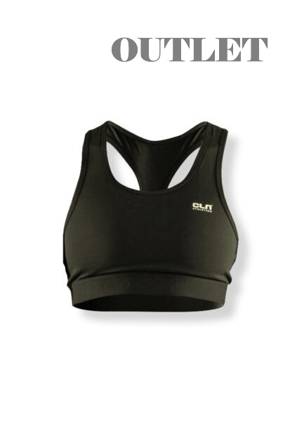 CLN INHALE SPORTS-BH, SKOGSGRÖN