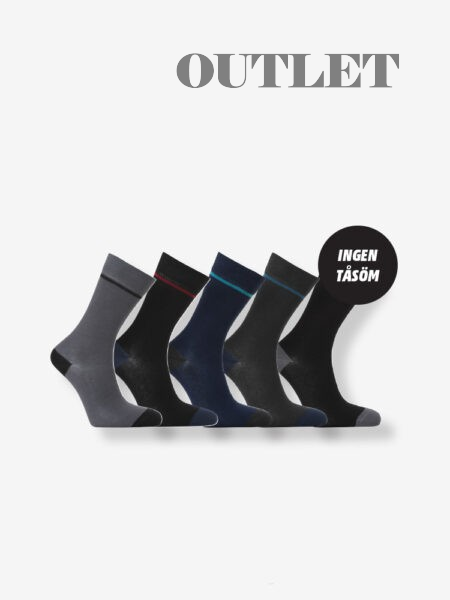 5-PACK DIRTY SOCKS REGULAR
