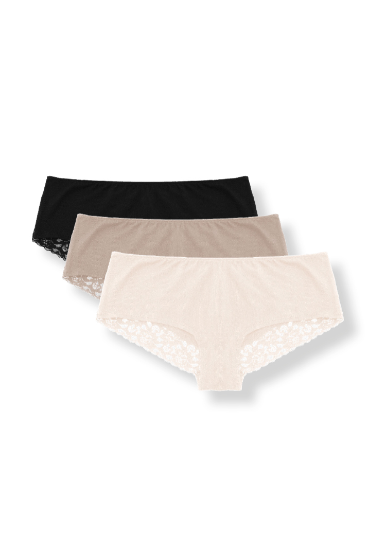 3-PACK HIPSTERTROSA MED SPETS
