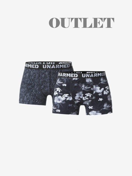 2-PACK UNARMED BOXERKALSONG, BLOMMOR