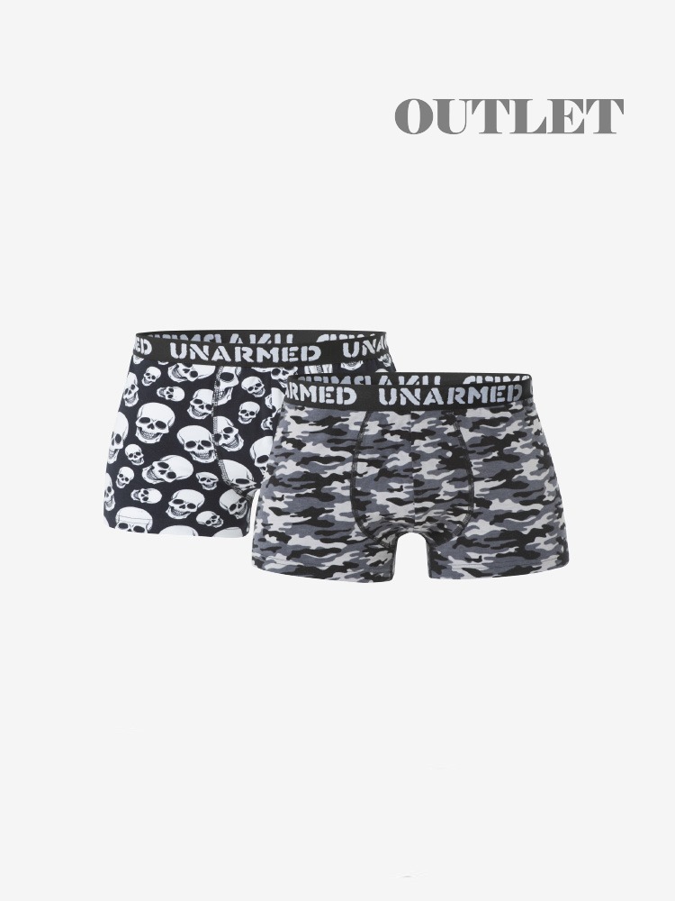 2-PACK UNARMED BOXERKALSONG