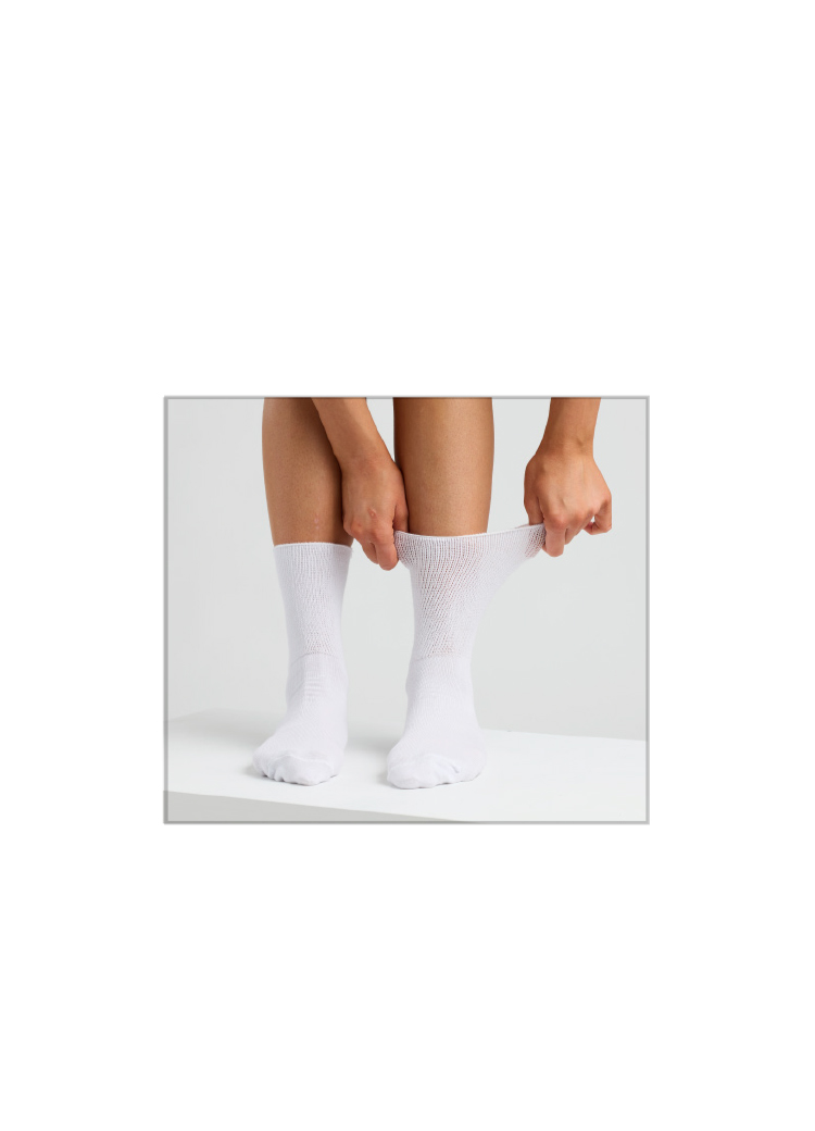 5-PACK EKOLOGISKA BOMULLSSTRUMPOR, VIT