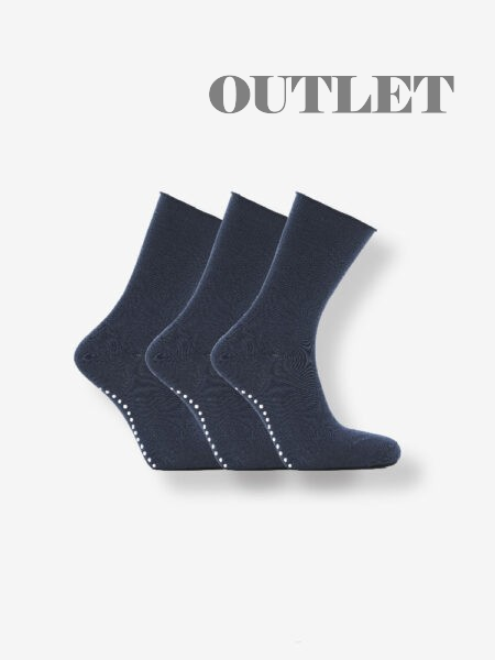 3-PACK HALKSTRUMPA MED LÖSRESÅR, SVART