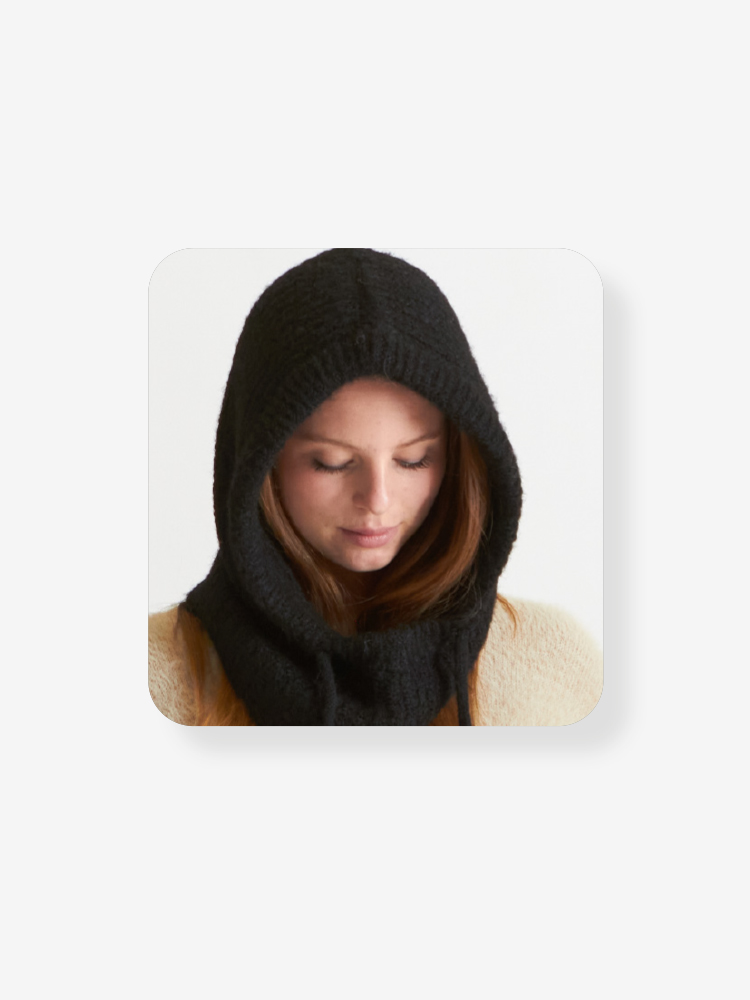 CHUNKY BALAKLAVA, SVART