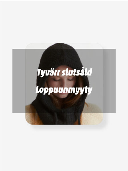 CHUNKY BALAKLAVA, SVART