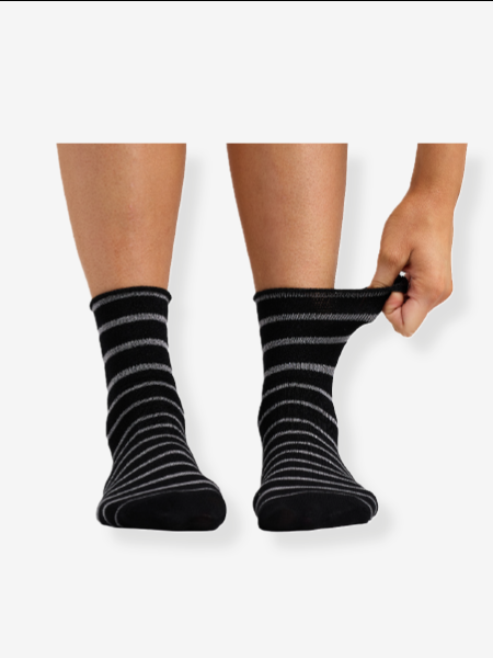 4-PACK BAMBUSTRUMPA LÖSRESÅR, SVART